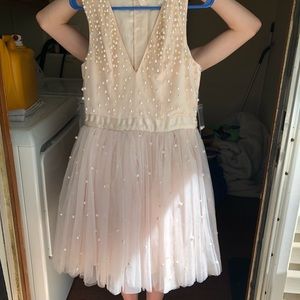 Size 6 Light Pink Cocktail Dress